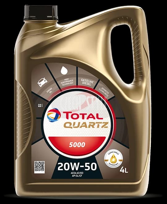 Total Quartz 5000 20W-50 4L