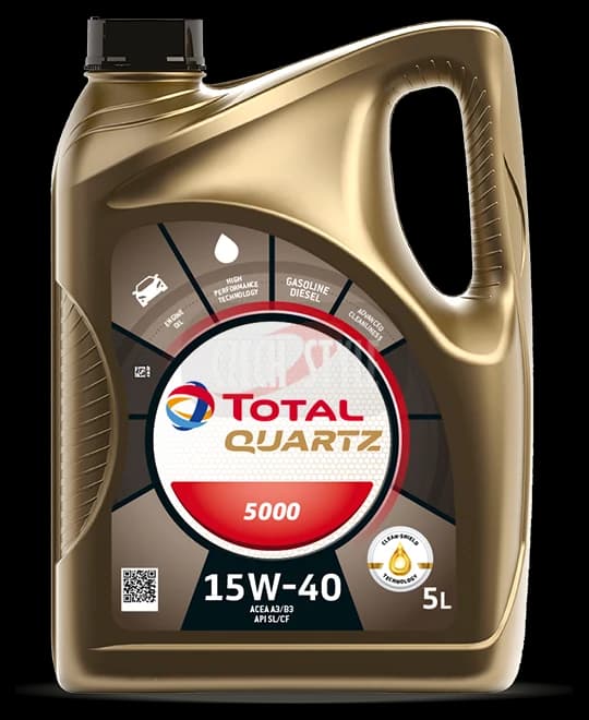 QUARTZ 5000 15W40 (5L)*