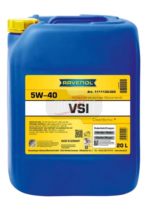 Ravenol VSI 5W-40 20L