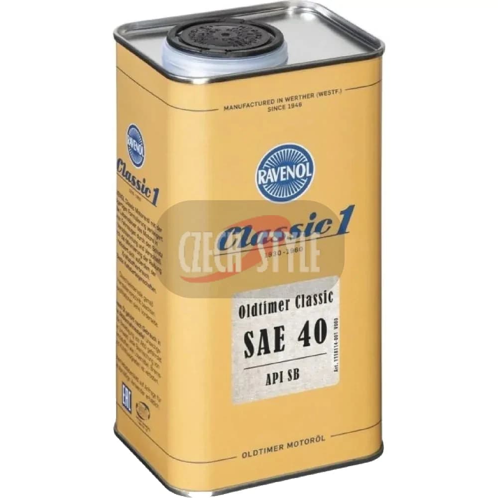 Ravenol Oldtimer Classic SAE 40W 1L