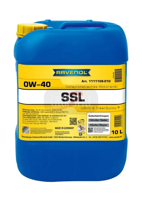 Ravenol SSL 0W-40 10L