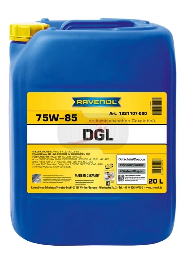 Ravenol DGL 75W-85 20L