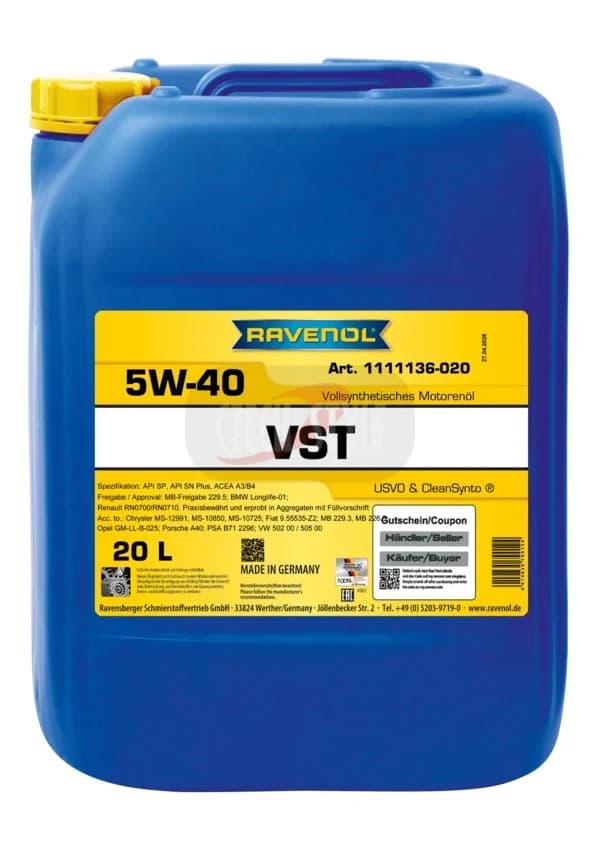 Ravenol VST 5W-40 20L