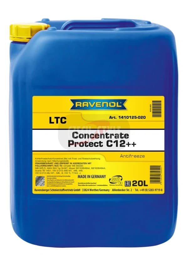 Ravenol LTC Lobrid Glycerin Coolant Concentrate 20L