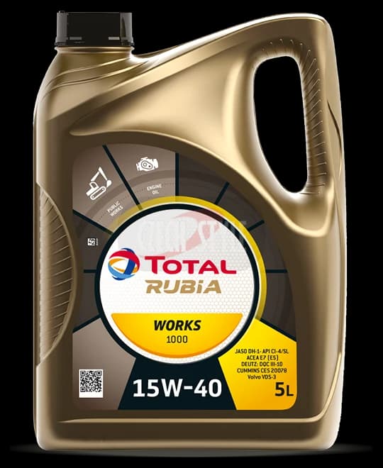 RUBIA WORKS 1000 15W40 (5L)*