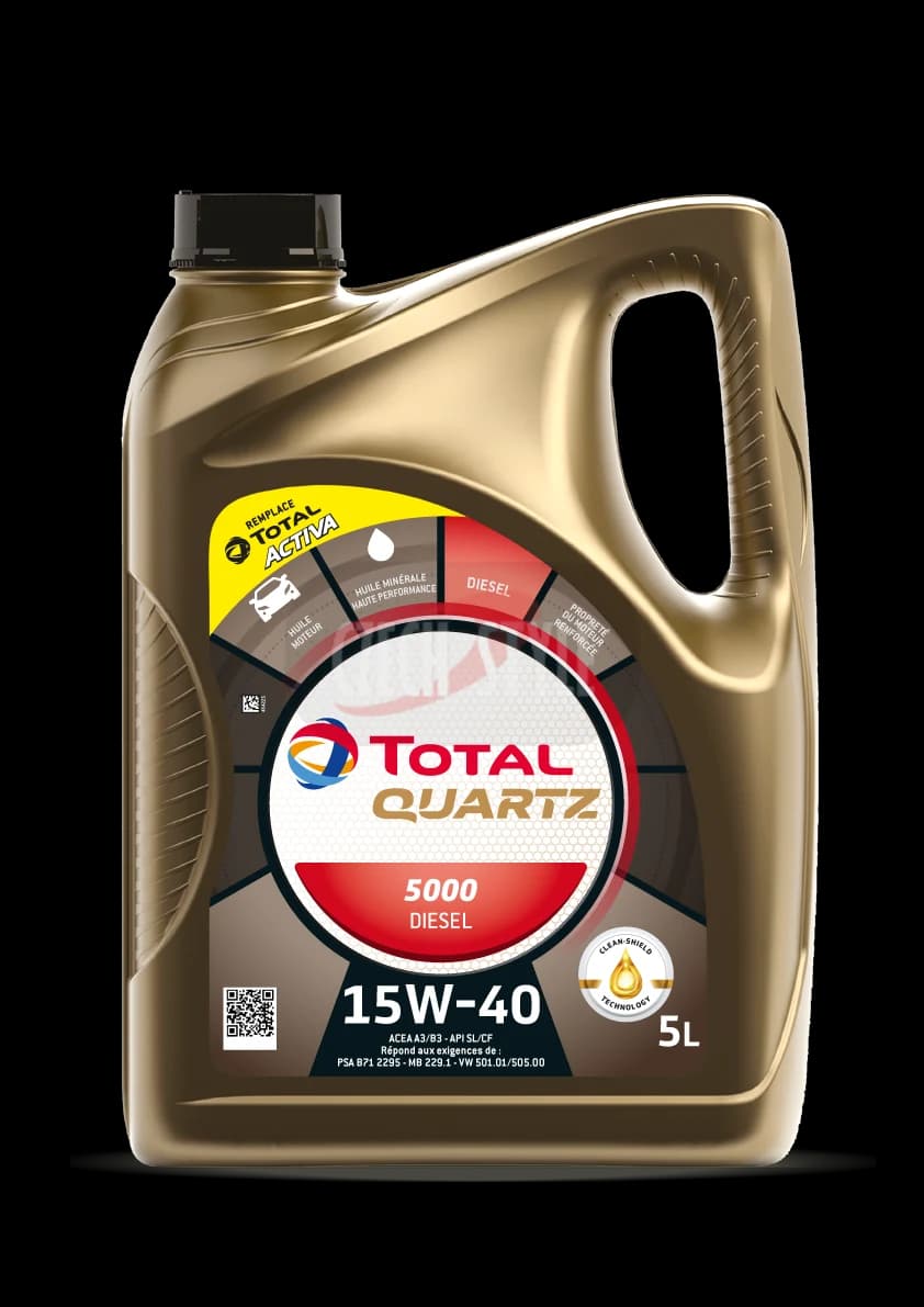QUARTZ DIESEL 5000 15W40 (5L)*