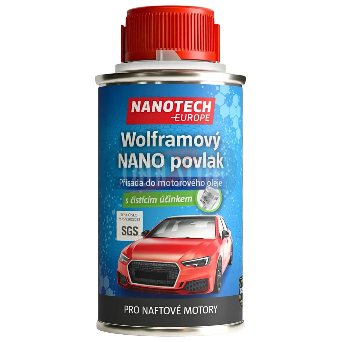 Přísada do motorového oleje s čistícím účinkem pro NAFTOVÉ motory - Wolframový NANO povlak (140ML)