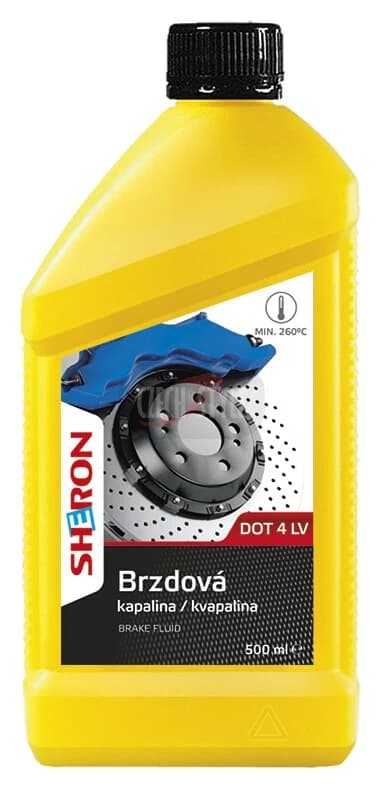 BRZDOVÁ KAPALINA DOT 4 LV (500ML) - náhrada za DOT 4