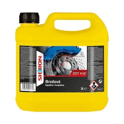 BRZDOVÁ KAPALINA DOT 4 LV (3L) - náhrada za DOT 4